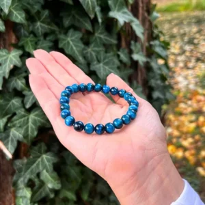 Királykék védelem karkötő – Kék Tigrisszem